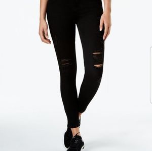CELEBRITY PINK mid rise ankle skinny Jean's blk 5/27